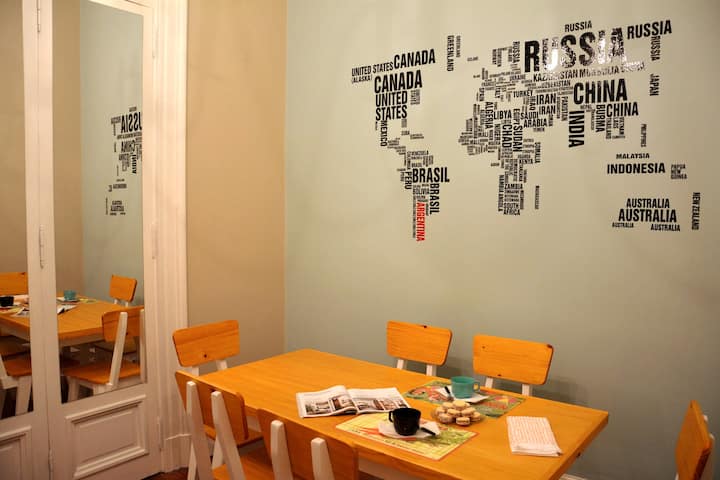 Комната в квартире с 1 спальней в Constitución