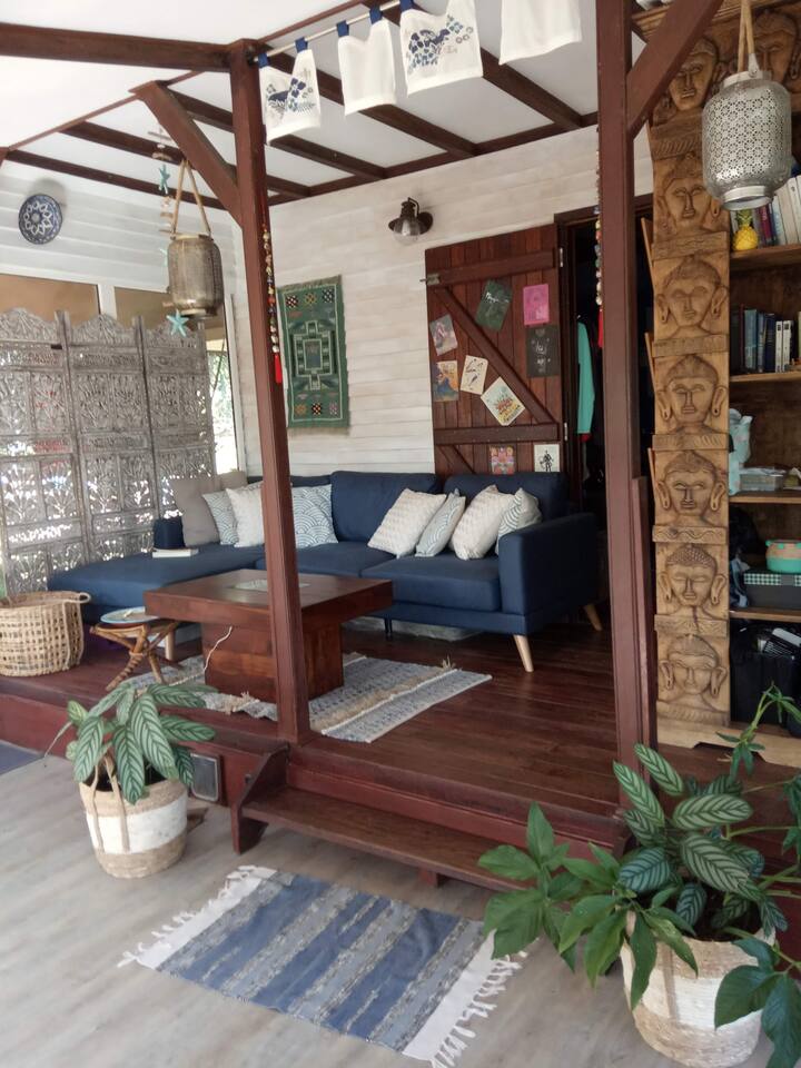 Logement Entier, Case En Bois Avec Jardin Tropical - Saint-Leu