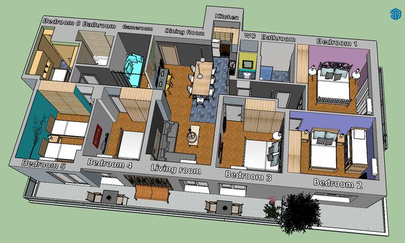 Angel’s Big Apt☆3min to Metro☆AC☆Netflix☆iMac☆PS4☆ gallery image 2