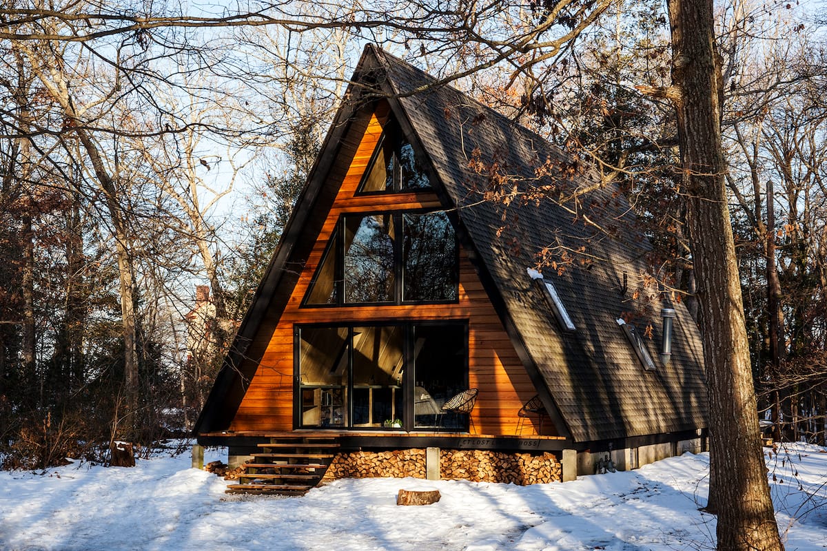 Lokal A Frame - Modern on the Maurice River Airbnb
