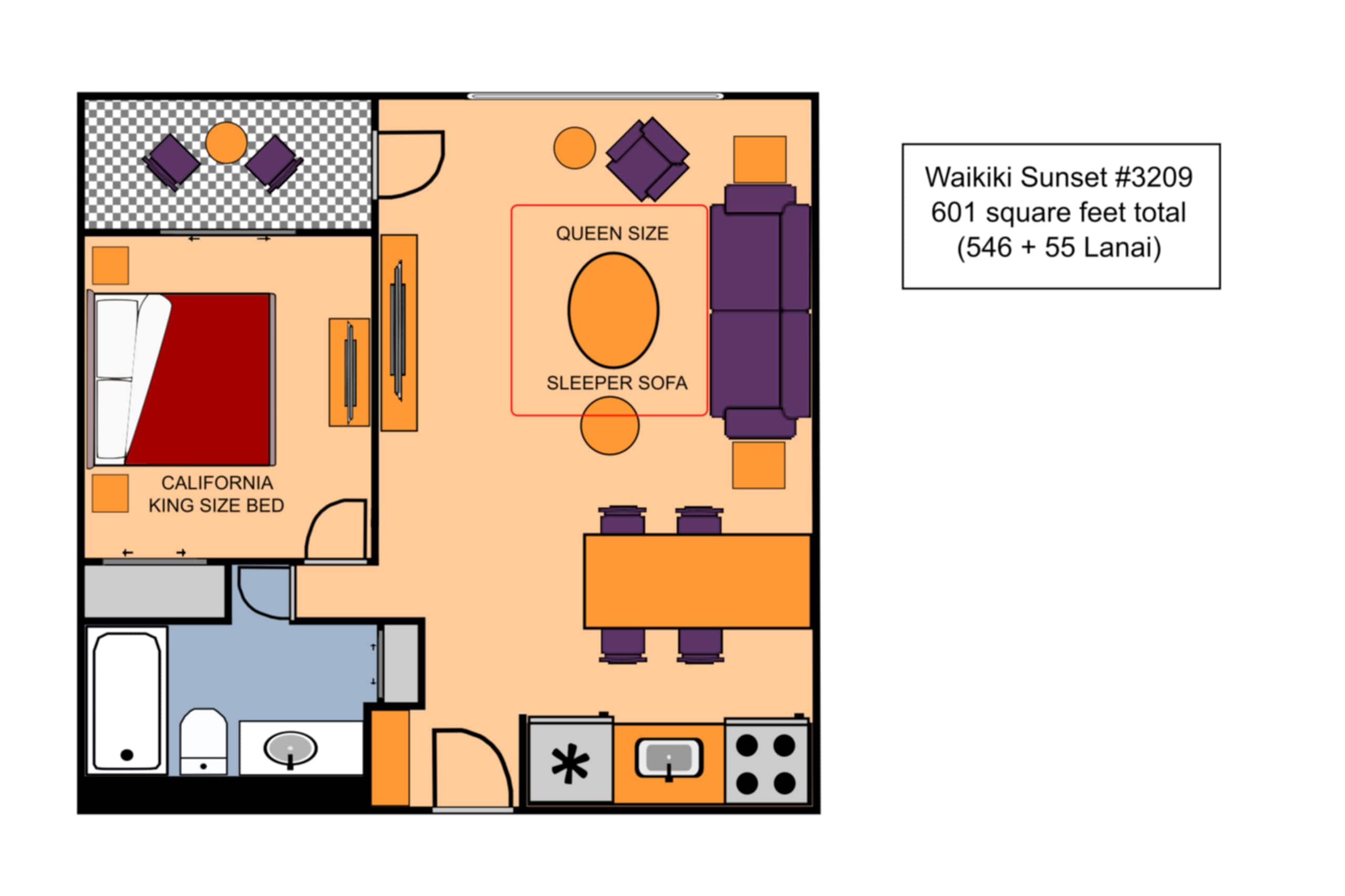 Condo in Honolulu · ★4.87 · 1 bedroom · 2 beds · 1 private bath - Image 2