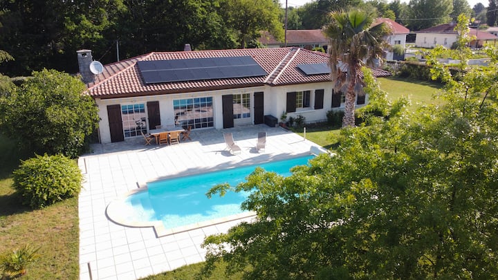 Pinada - Maison Familiale Avec Piscine - Biscarrosse