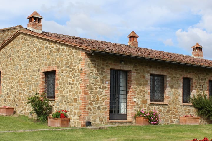 Appartamento Accosto 1 Borgo Con Piscina Condivisa - Rapolano Terme