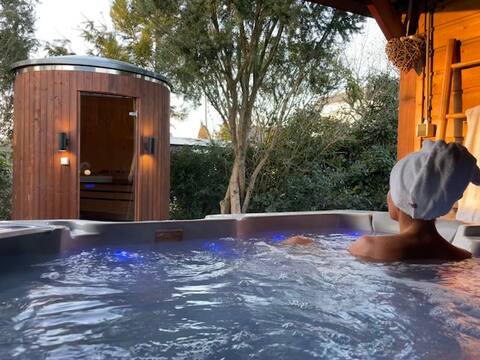 Wellness-Bungalow Bolder 5p. Amsterdam en strand