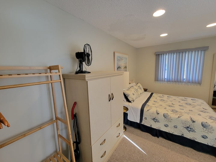 1st Floor Bedroom (1) with Comfy Queen Size bed