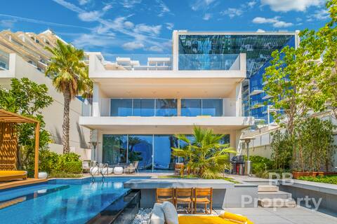 Five Palm Beach Villa with Private Pool