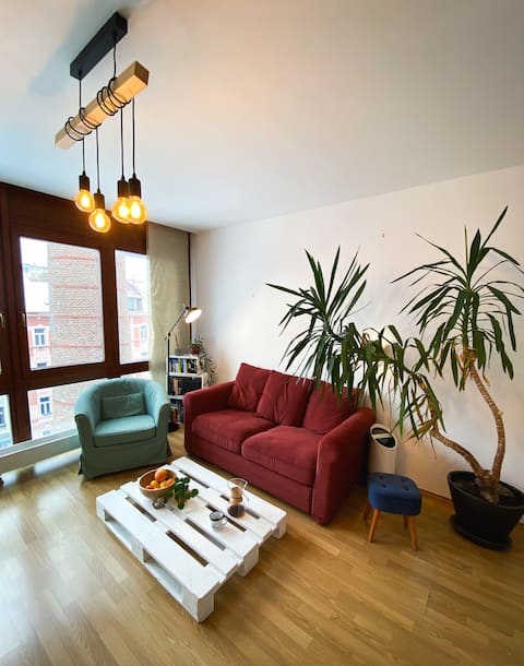 Top Airbnb: Cozy Loft Appartment Close to City Center in Libeň