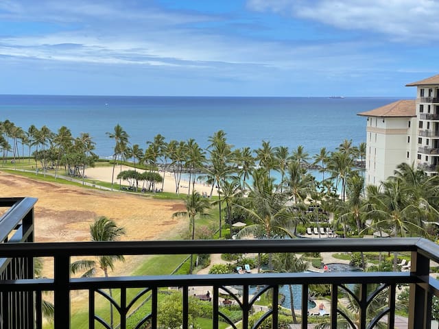 Ko Olina Beach Oceanfront Views near Disney Aulani