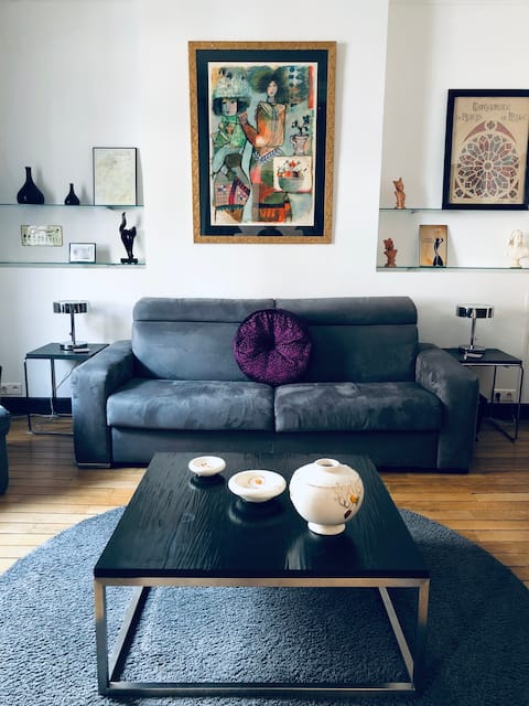 Top Airbnb: The Museum, calm in downtown à Reims