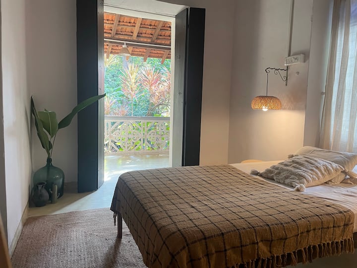 The little guest room or kids room with its own private exit to the balcony.