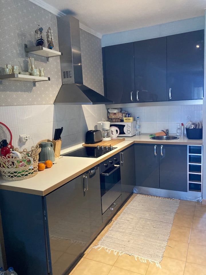 Two bedrooms... great views...50 m from the beach!