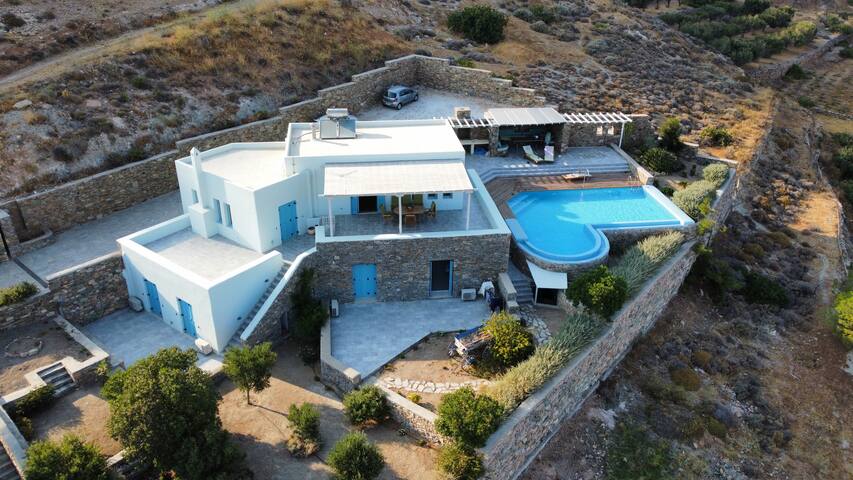 Seaview Villa Loukoumi & private pool, 4 bedrooms gallery image 4