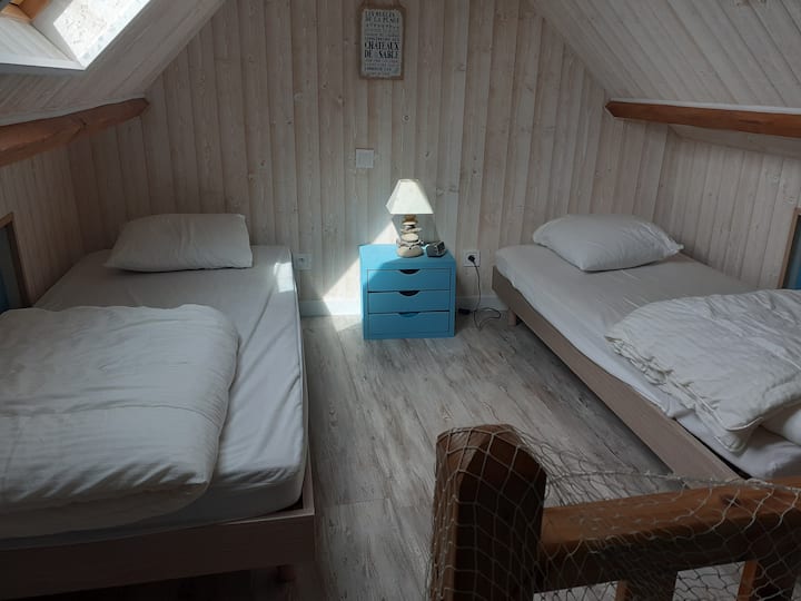 много пашкул спалня 2 с изглед към морето 