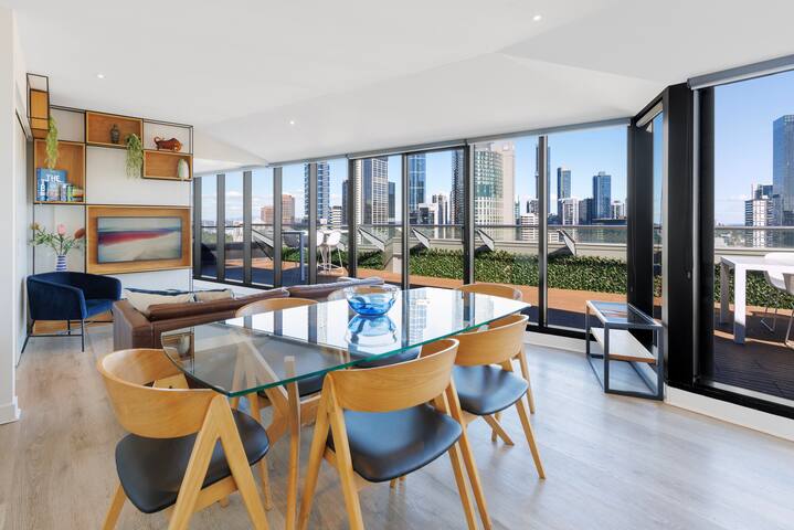 Flinders Luxury Penthouse: Terrace & amazing views