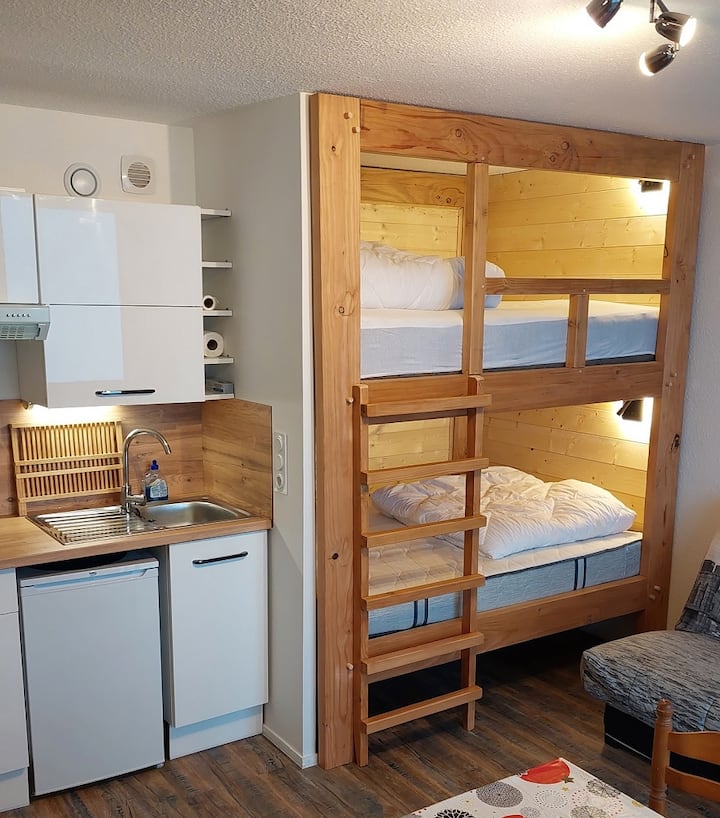 Appartement Le Corbier 4 Pers - Pieds Des Pistes - Fontcouverte-la-Toussuire