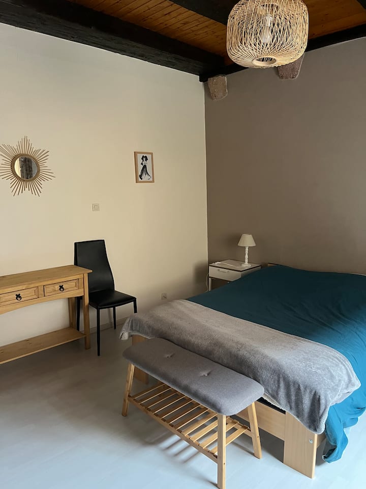 Spálňa s manželskou posteľou