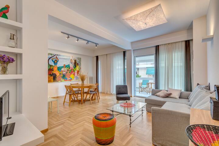 Modern Apartment in Acropolis Area
