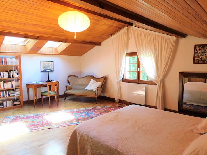 Spavaća soba za roditelje s 160 kreveta na 1. katu.