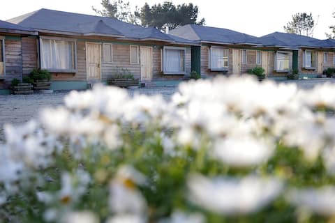Kaum cabins, pleasant atmosphere