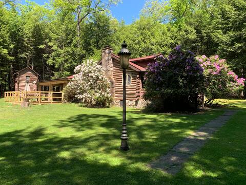 Stanroph Cabin in 9 acres w/ hot tub - Cook Forest