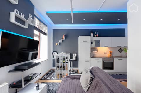 "Studio IZ21" Downtown Leipzig close to Arena