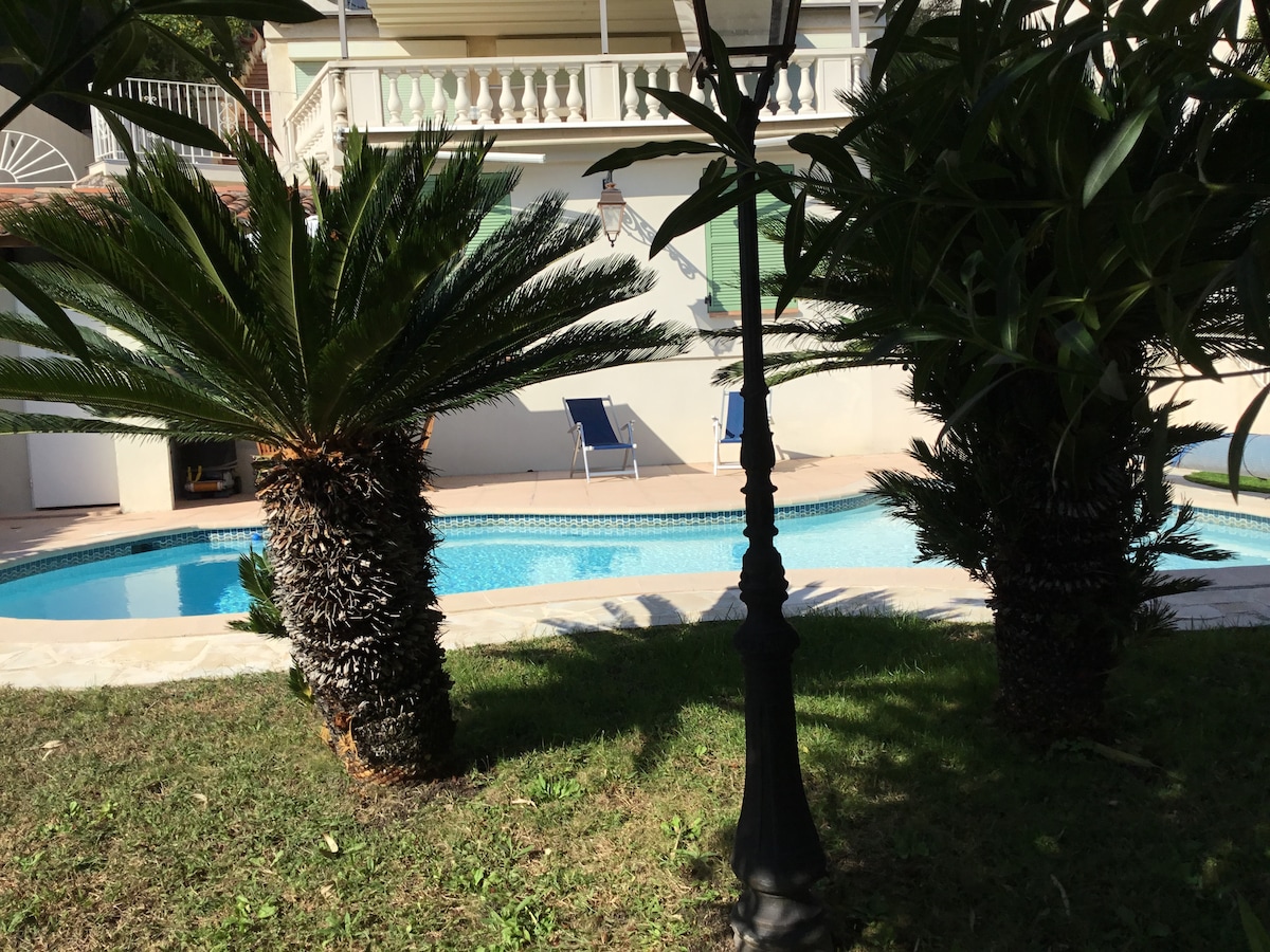 Top performing Airbnb: Villa Paradiso, accommodation with pool, Nice Nord in Nice