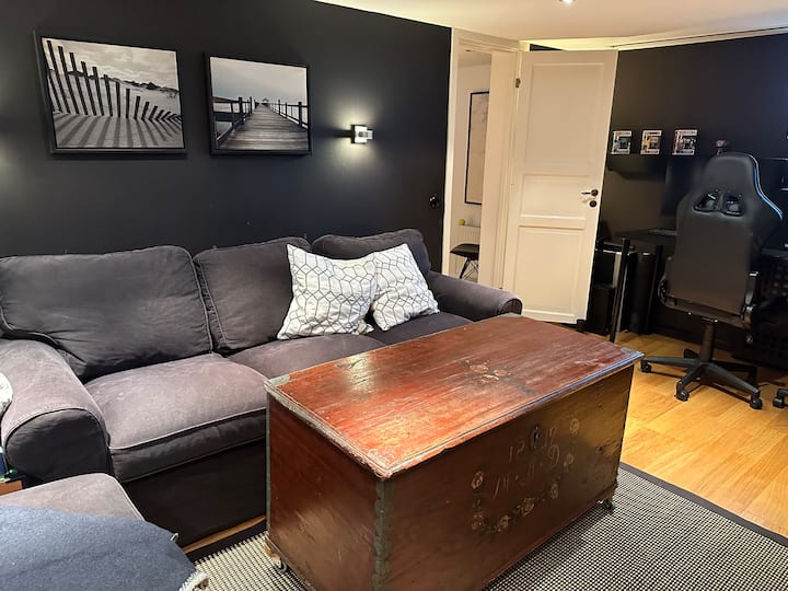 Kitanda cha sofa chenye nafasi ya watu wawili. 