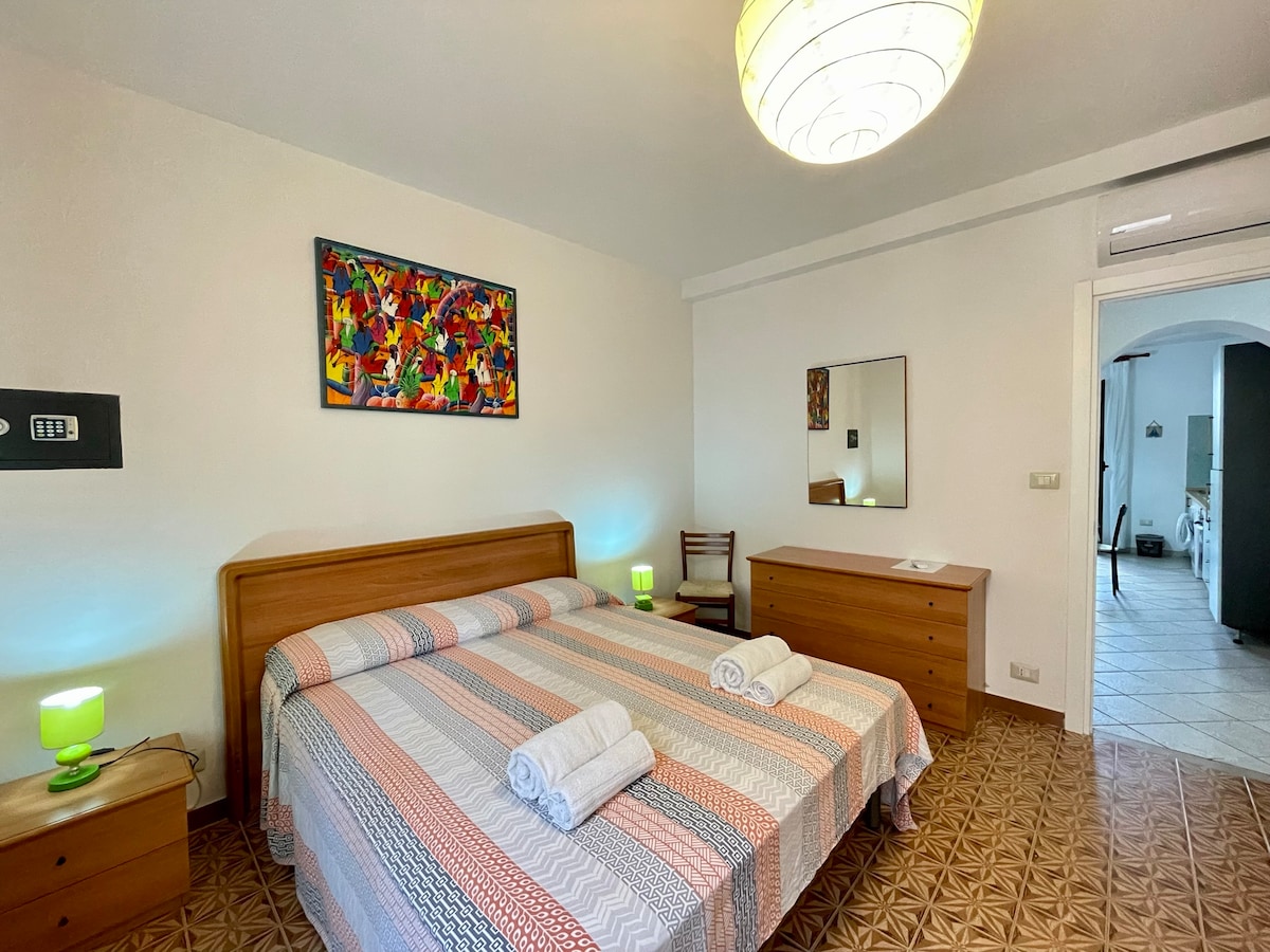 Zweites Doppelzimmer mit geräumigem Kleiderschrank 