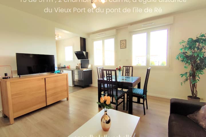 Br1 - Moderno Y Cómodo Apartamento (50 M²) - La Rochelle