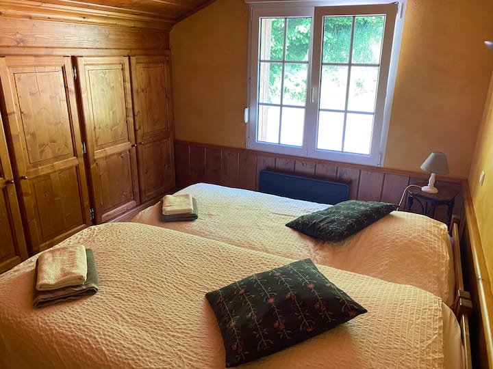 Spálňa 7 : 2 lôžka s rozmermi 90 cm x 190 cm