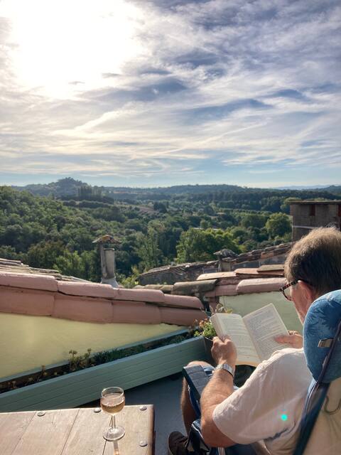 Quirk-y, Art-y, Music-y. In the heart of Montolieu