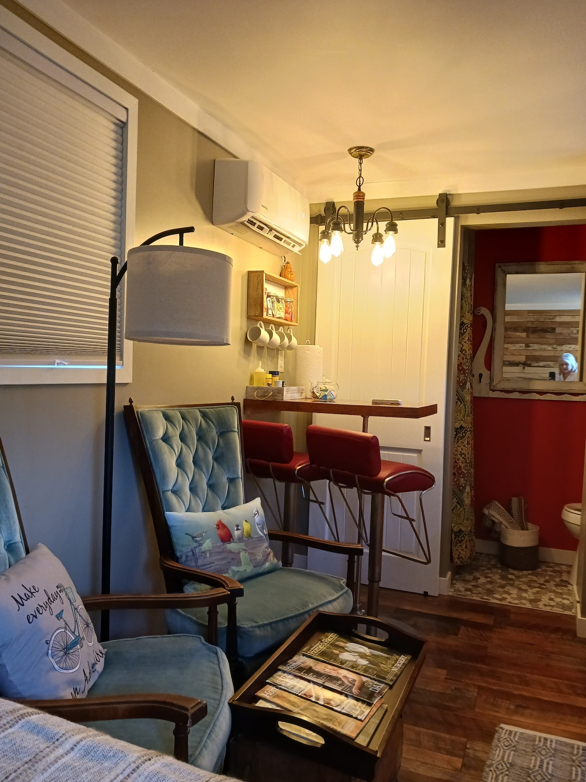 Popular Airbnb listing: Glamping Shipping Container For Two in West Tennessee Rural