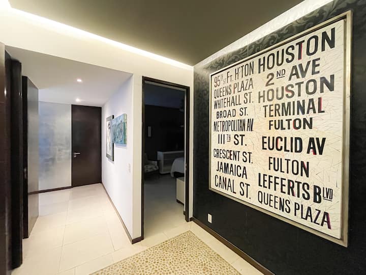 ทางเข้า Habitación ในห้องด้านหลังของ Lavado