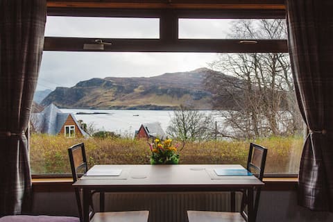 ♥️ Portree Bay, big Garden, Alderburn 2!