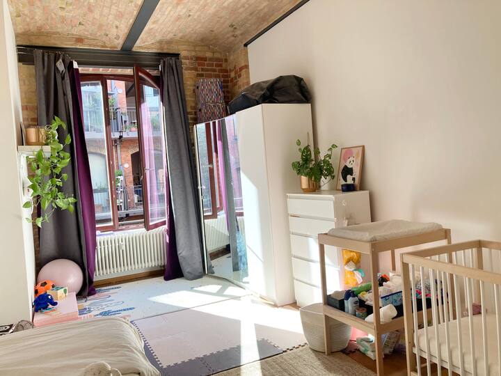 The children's bedroom which can be equipped with double bed.
