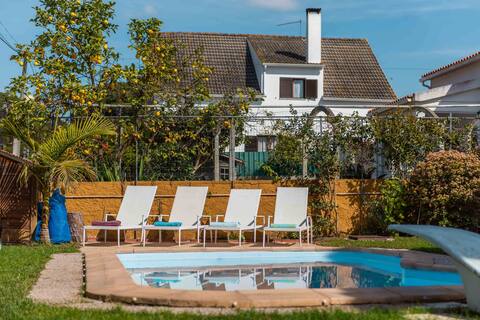 LVPremier LA1- heated pool, Jacuzzi, AC, garden