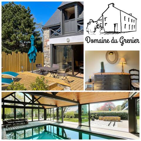 Cottage in an Estate with Heated Pool