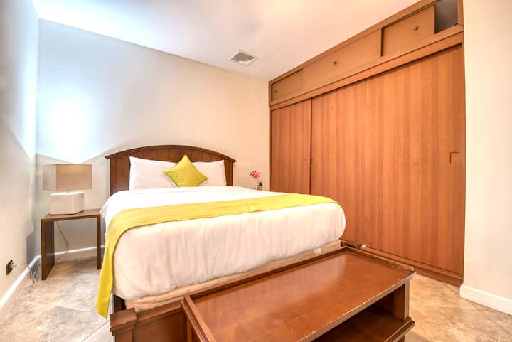 Third bedroom features a nice living area with large closets.