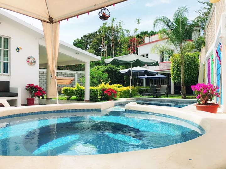 House Swimming Pool & Jacuzzi, Jiutepec Morelos - Cuernavaca