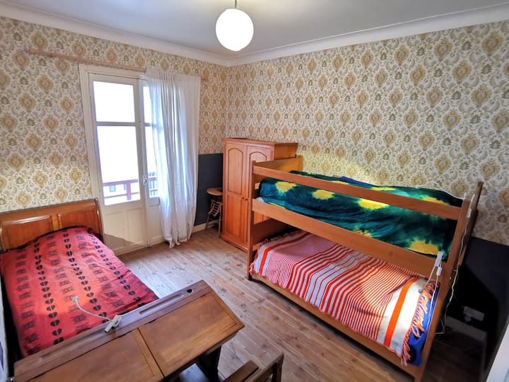 camera da letto alta