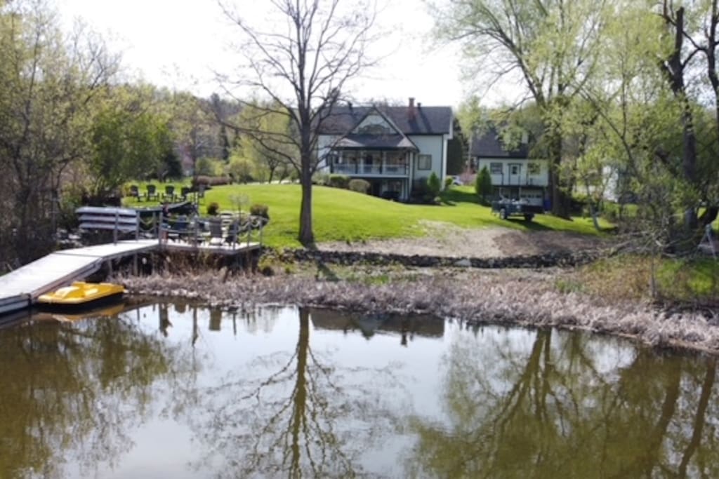 La Maison Sur La Riviere North Hatley Chalets For Rent In North Hatley Quebec Canada