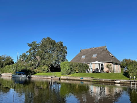Cozy vacation home right on the waterfront.
