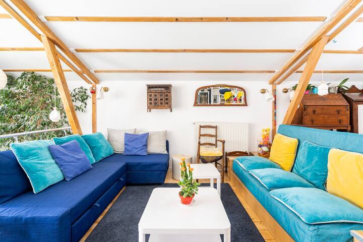 120m2 loft climatisé 4 ch. terrasse petit garage gallery image 2