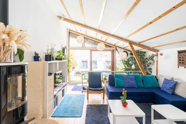 120m2 loft climatisé 4 ch. terrasse petit garage gallery image 4