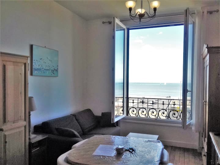 Appartement 2p "Cap Mer" Vue Mer Et Accès Plage - Trouville-sur-Mer