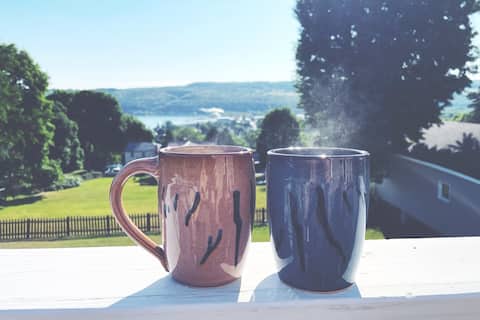 Glen Springs Doctors Quarters - Lakeview & Hot tub