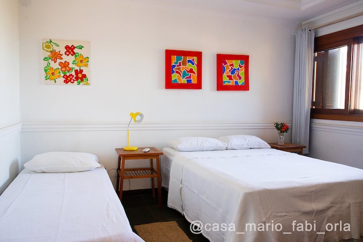 Chumba cha ufukweni, ghorofa ya juu