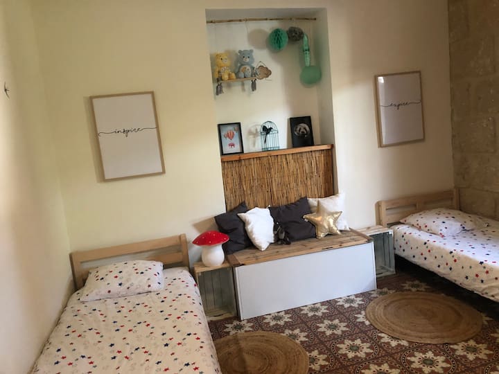 מעונות לילדים 2 : 3 מיטות 90x190