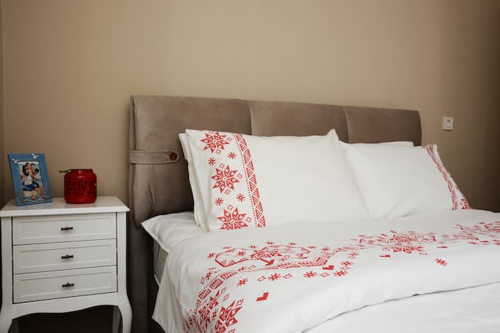 king-size double bed