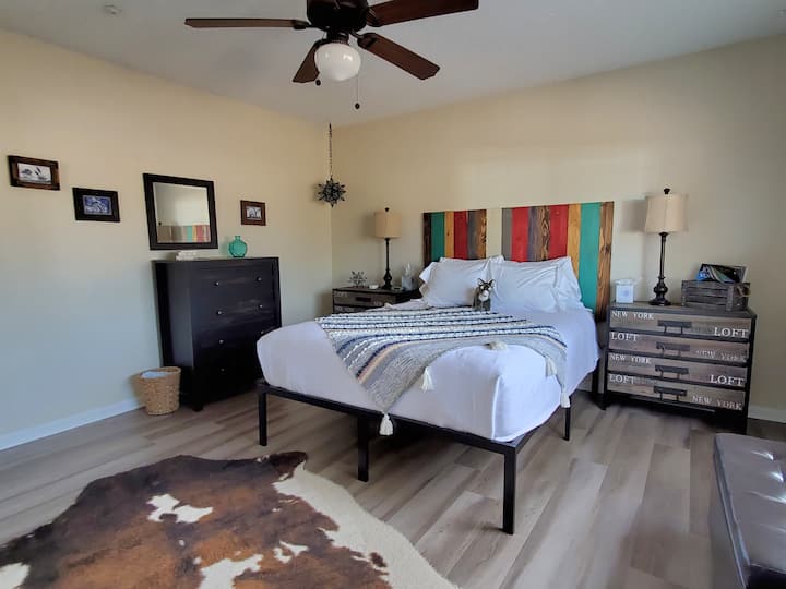 Not to brag, but guests love this bed so comfortable.